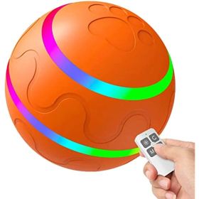 Rolling Ball for Dogs; Pet Dog Mental Stimulation Toys | Made of Natural Rubber; Active Rolling Ball for Dog Puppies and Cats; Happy; Intelligent (Colour: yeollow)